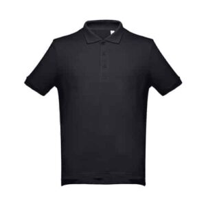 THC ADAM II. Polo à manches courtes en coton pour hommes