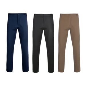 VL VISHNU. Pantalon chino stretch unisexe (260g/m²), en coton (98%) et élasthanne (2%)
