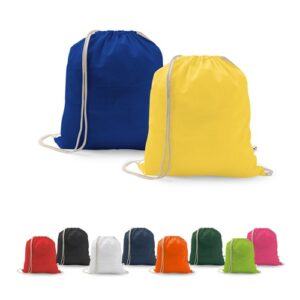 ISTANBUL. Sac à dos en coton recyclé (70%) et polyester (30% rPET) (150 g/m²)