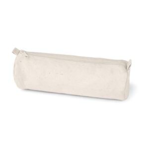 SCHOOLI. Trousse à crayons en 100% cotton canevas (290 g/m²), au design cylindrique