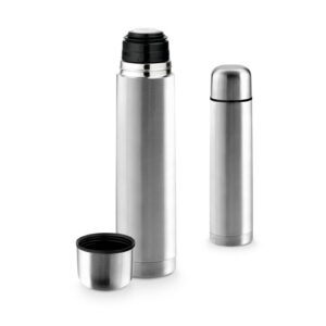 LITER. Bouteille thermique 1000mL en acier inox