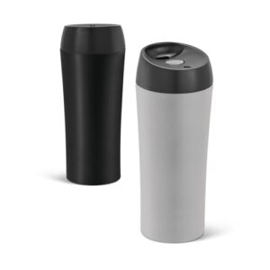 MONARDA. Mug de voyage 470mL en acier inox et PP