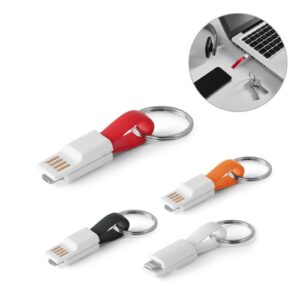 RIEMANN. Cable USB avec connecteur 2 en 1en ABS et PVC