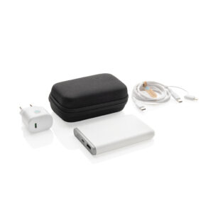 Set batterie câble et chargeur 20W en PET recyclé RCS Surge