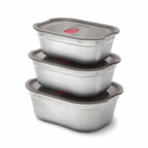 Set de boites repas x3 Petite, Moyenne, Grande Black+Blum