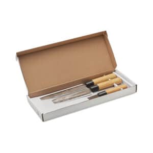 TAKI - Set 3 couteaux style japonais