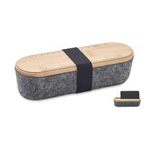 MILE - Trousse  en feutre RPET