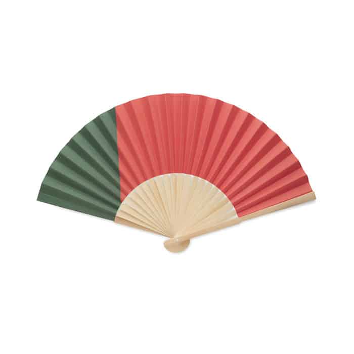 FUNFAN – Eventail à motif de drapeau