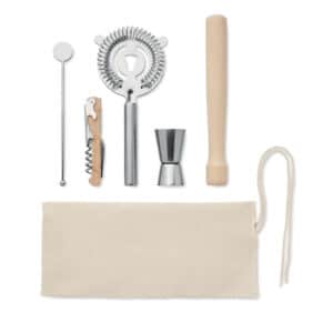MAI TAI - 5 piece cocktail kit in pouch.