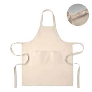 GAMMA COLOUR - Tablier en coton bio 240 gr/m²