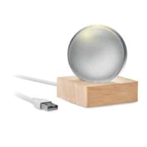 LIGHT - Sphère en verre LED
