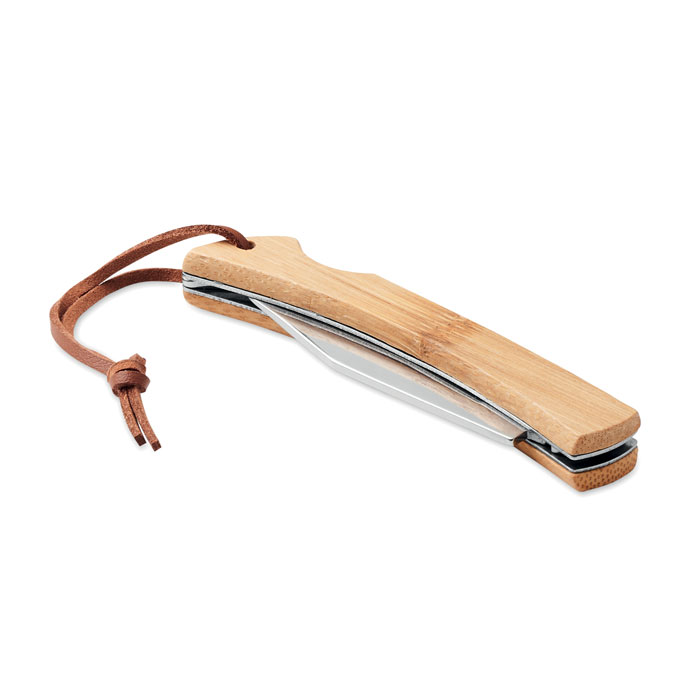 MANSAN – Couteau pliable en bambou