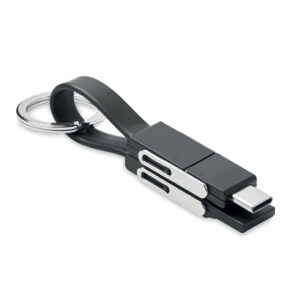 KEY C - Porte-clés avec câble 4 en 1