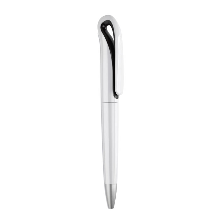 WHITESWAN – Stylo à bille Twist en ABS