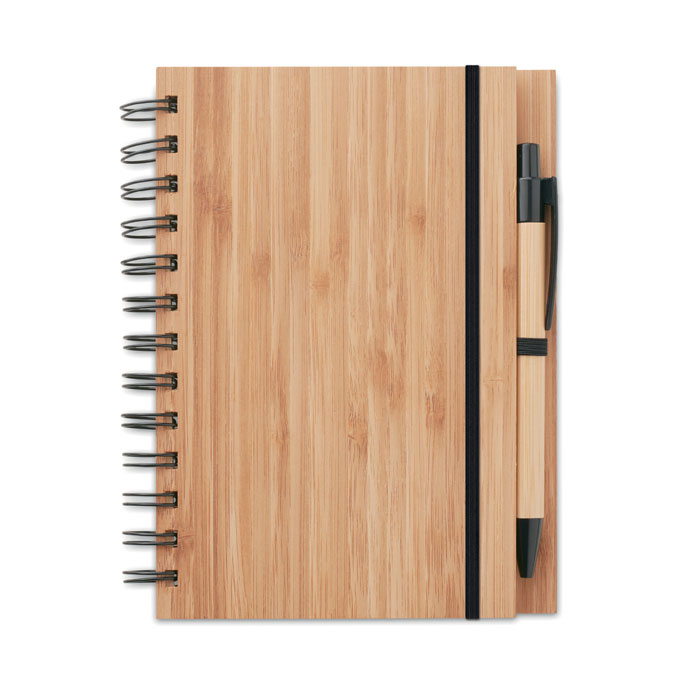 BAMBLOC – Carnet et stylo en bambou