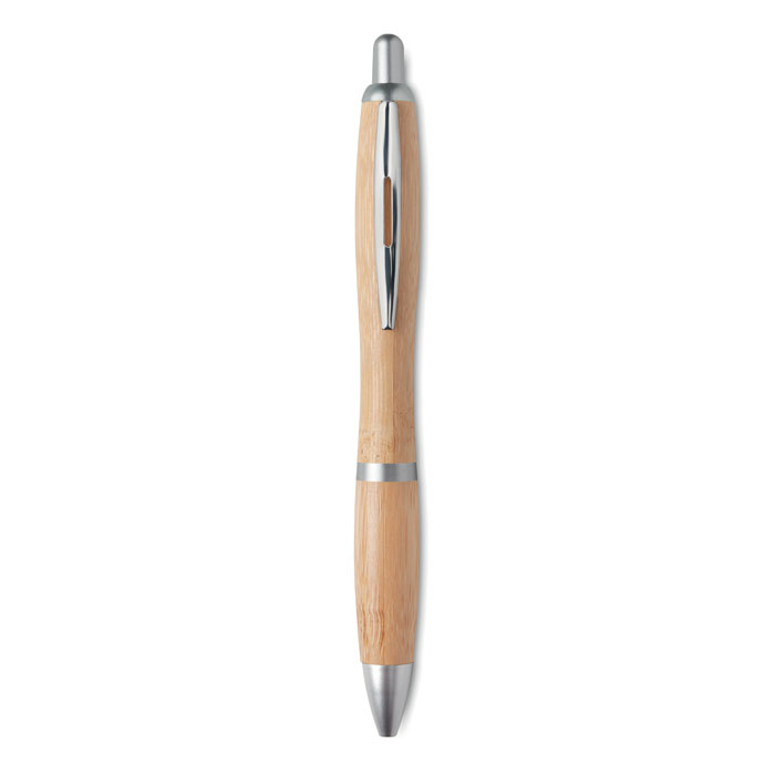 RIO BAMBOO – Stylo publicitaire personnalisé pas cher en ABS et bambou.