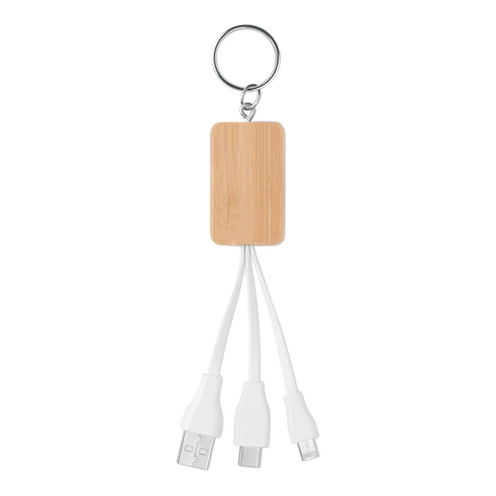 CLAUER – Câble Bambou 3 en 1