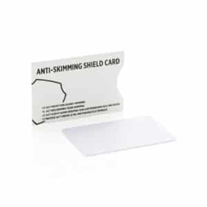 Bouclier anti RFID avec puce de brouillage