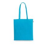 Sac tote bag bleu en tissu