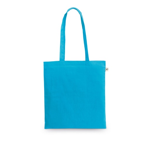 Sac tote bag bleu en tissu