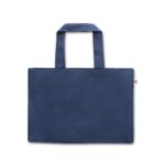 Sac en toile bleu marine avec poignées