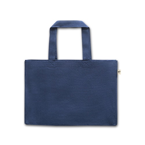 Sac en toile bleu marine avec poignées