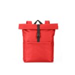 Sac à dos rouge moderne avec fermeture à boucle