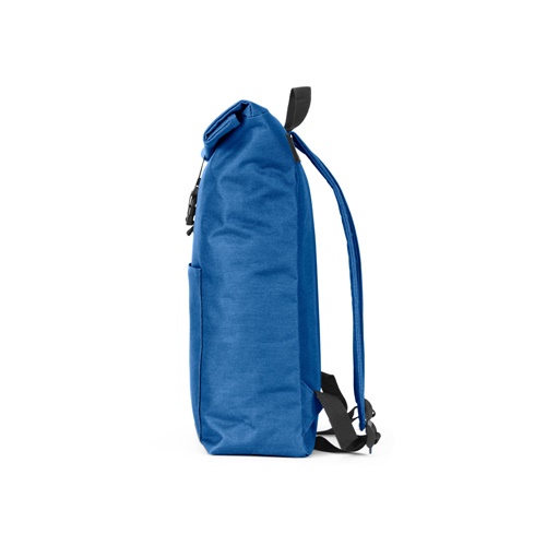 Sac à dos bleu vu de côté