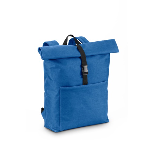 Sac à dos bleu avec fermeture à boucle