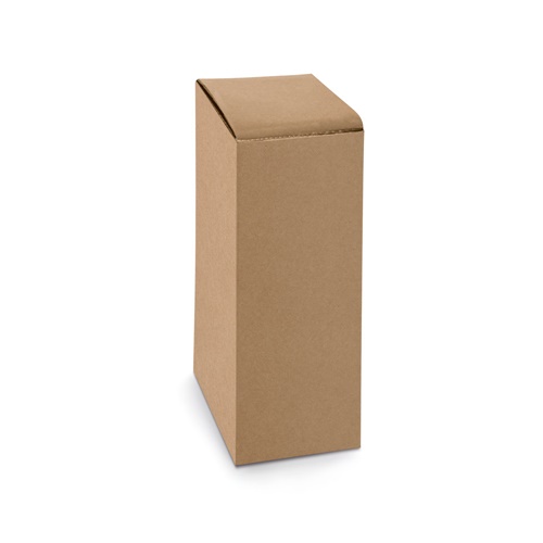 Boîte en carton rectangulaire fermée