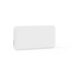 Batterie externe blanche rectangulaire compacte