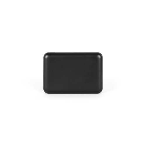 Boîtier rectangulaire noir en plastique