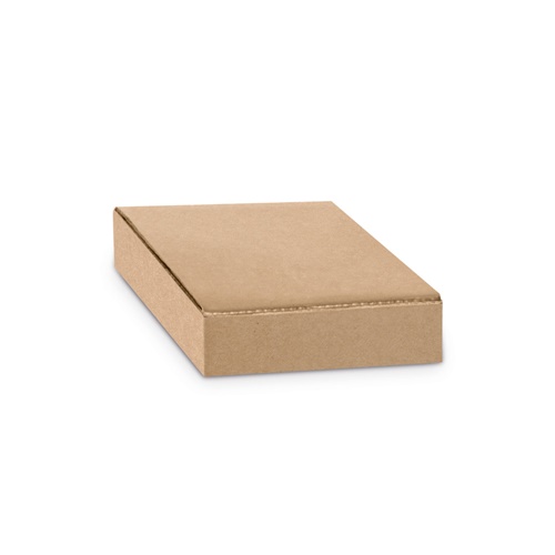 Boîte en carton rectangulaire fermée