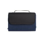 Trousse de toilette pliable bleu et noir