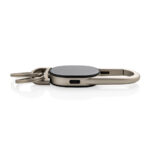 Porte-clés métallique avec port USB-C intégré