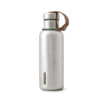 Gourde inox réutilisable avec anse en cuir