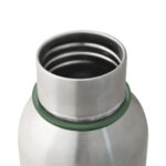Gourde en acier inoxydable ouverte