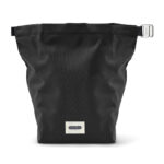 Sac isotherme noir moderne et réutilisable