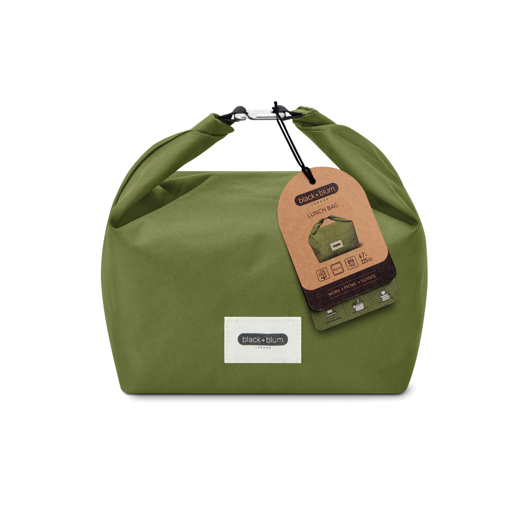Sac à déjeuner vert Black+Blum