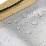 Sac imperméable avec gouttes d'eau en surface