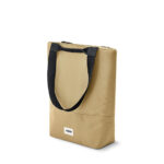 Sac tote beige avec anses noires