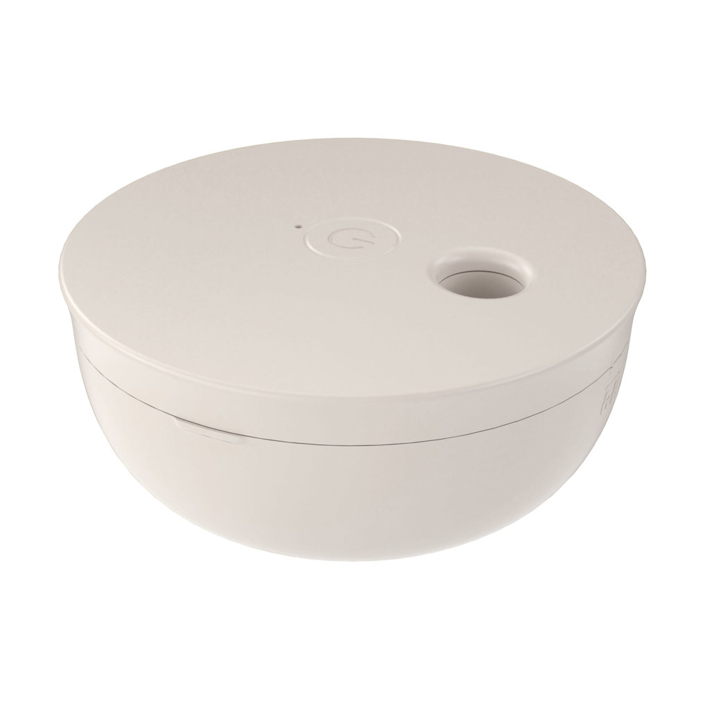 Diffuseur d’arômes rond blanc moderne