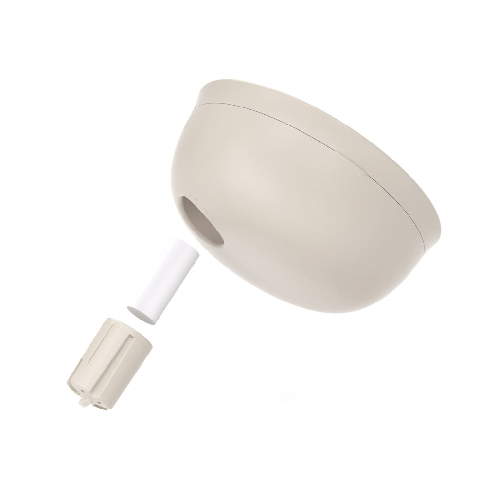 Diffuseur beige avec cartouche détachable