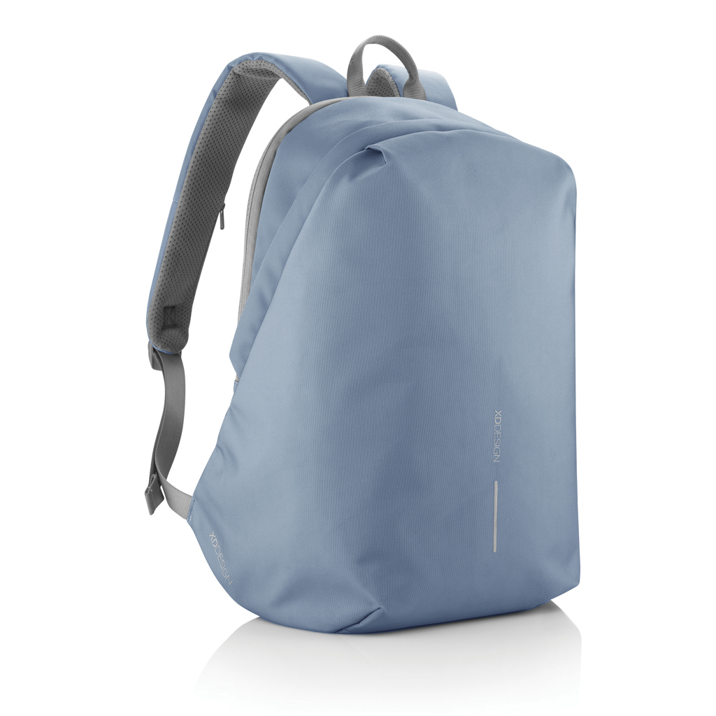 Sac à dos bleu moderne et minimaliste.