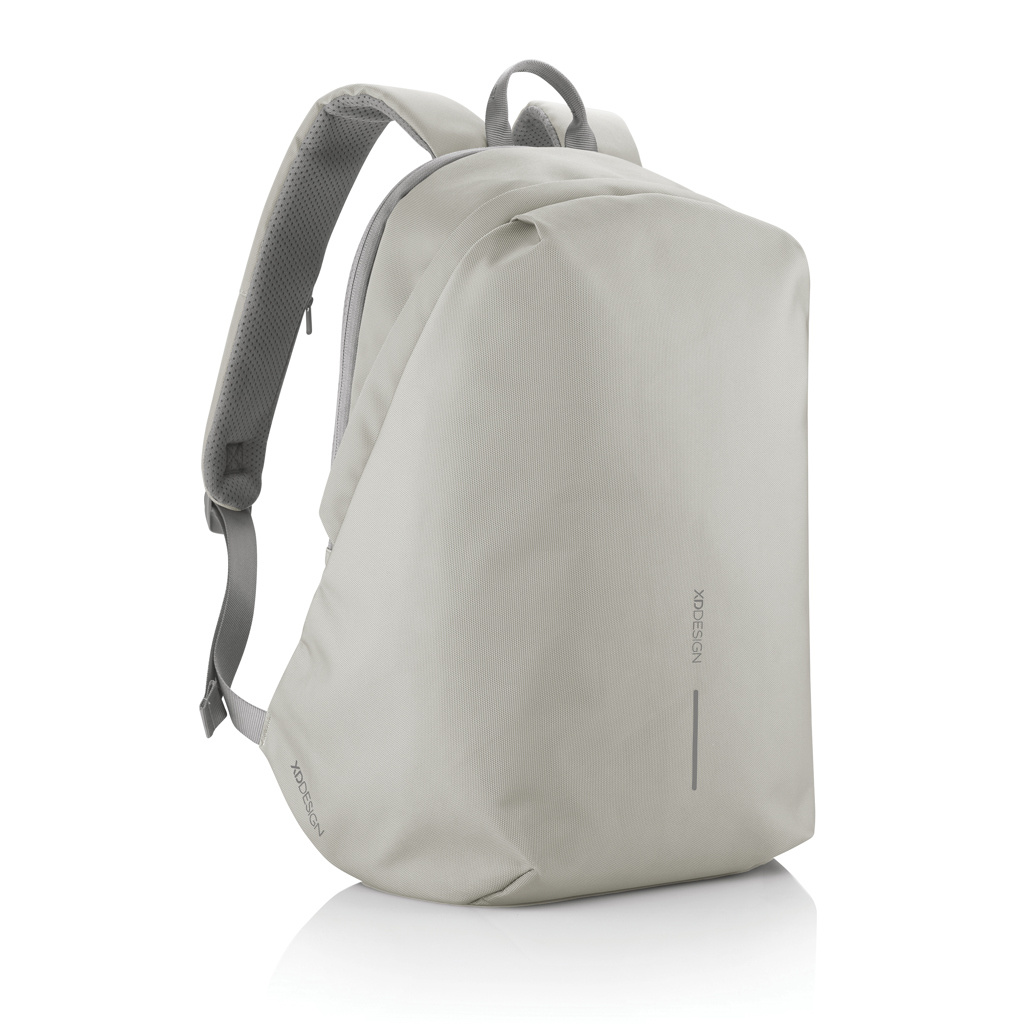 Sac à dos gris clair moderne et minimaliste
