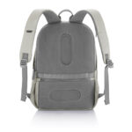 Sac à dos gris moderne avec bretelles rembourrées