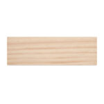Planche rectangulaire en bois clair lisse