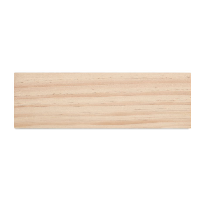 Planche rectangulaire en bois clair lisse