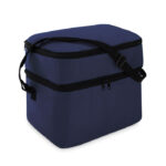 Glacière souple bleue avec sangle noire