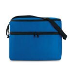 Sac isotherme bleu avec bandoulière noire